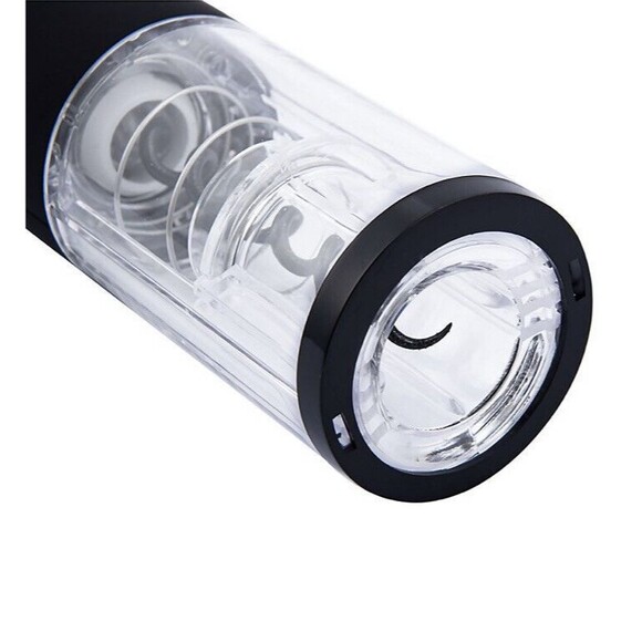 Electric Cordless Wine Bottle Opener Set Automatic Corkscrew with Foil Cutter - Picture 3 of 10